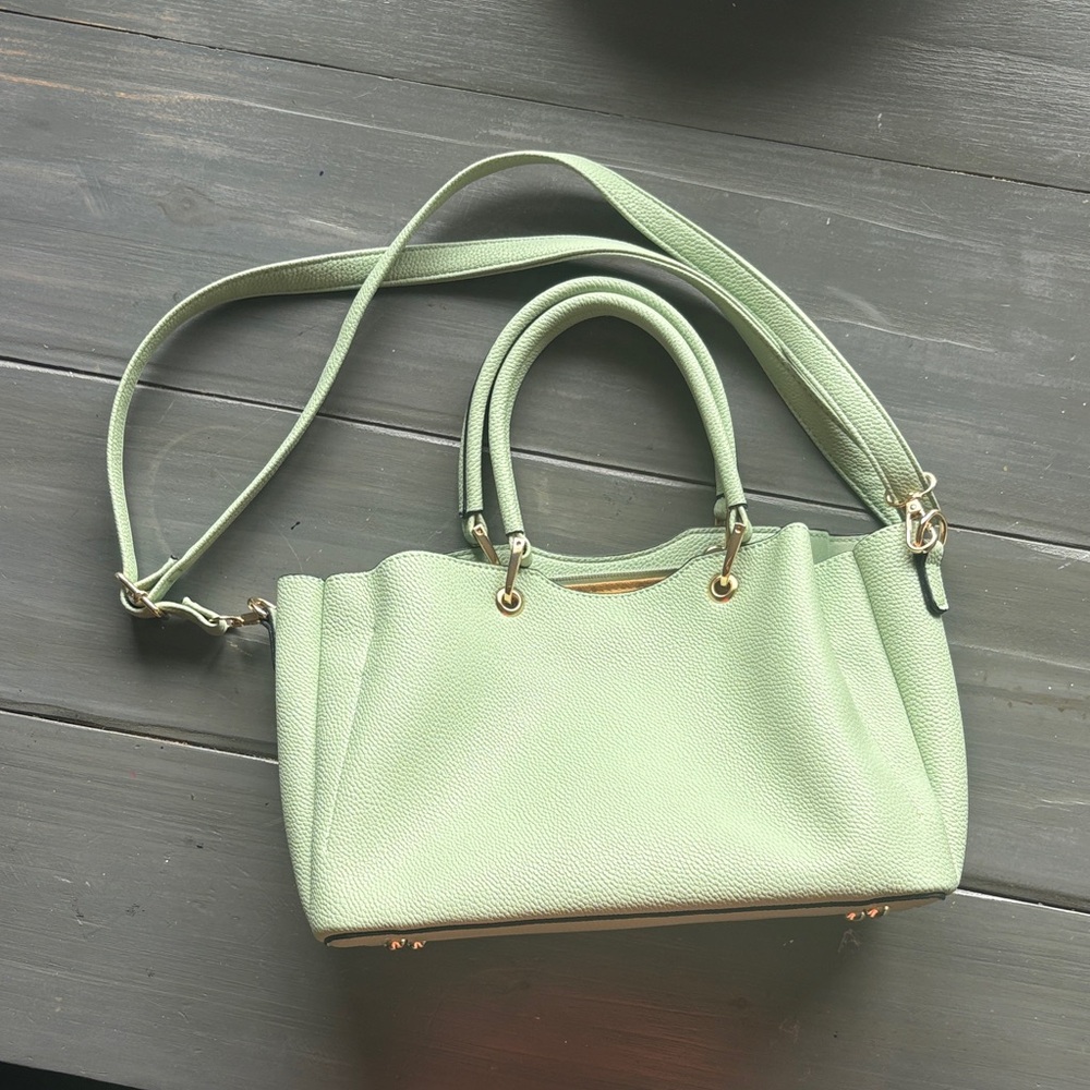 Elegant Mint Green Handbag